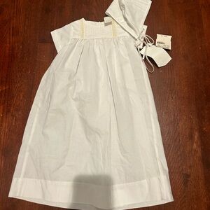 Treasured Memories Unisex Newborn Day Gown and Bonnet